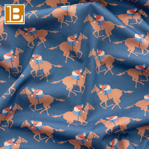 BILU 2026 Tela de Algodón 100% Tana Lawn con Estampado de Caballo del Zodiaco, Diseño Novedoso, para Ropa Infantil - Product Image 3