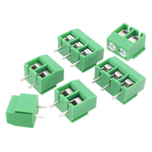 3,5mm 3,81mm 5,0mm 6,35mm paso 2-10 pines verde conectable recto flexible tornillo recto bloque de terminales PCB tiras de conector - Product Image 1