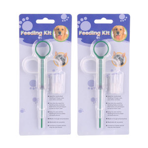 Kit d'alimentation professionnel pour animaux de compagnie, distributeur de pilules et seringue à liquide pour chiens, chats, oiseaux, reptiles, fournitures vétérinaires et pour animaleries - Product Image 1
