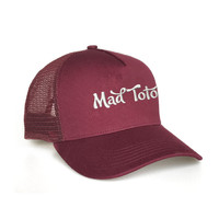 Gorra de conductor de camión clásica de primera calidad con ala curva al por mayor, gorra de camionero deportiva de malla con marco personalizado de algodón bordado de 5 paneles, gorra de camionero