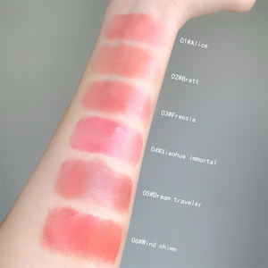 ลิปกลอสสีชมพู6สีลิปกลอสลิปสติกกำมะหยี่ติดทนนานปรับแต่งได้ - Product Image 4