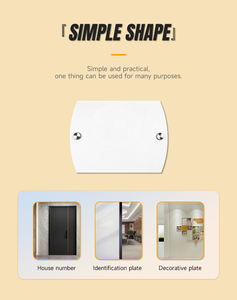 <span class=keywords><strong>Placa</strong></span> <span class=keywords><strong>de</strong></span> Número <span class=keywords><strong>de</strong></span> Habitación Personalizable, Hecha a Mano, <span class=keywords><strong>de</strong></span> MDF para Sublimación, con Forma <span class=keywords><strong>de</strong></span> Logotipo, para Colgar en la Pared, para Cafeterías, Hoteles e Interiores - Product Image 3