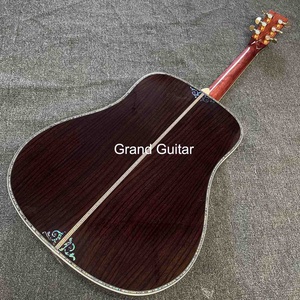 Guitarra Acústica Deluxe Dreadnought MT D45 <span class=keywords><strong>de</strong></span> 41 Pulgadas con Tapa <span class=keywords><strong>de</strong></span> Abeto, Fondo y Aros <span class=keywords><strong>de</strong></span> Palisandro, Incrustación <span class=keywords><strong>de</strong></span> Árbol <span class=keywords><strong>de</strong></span> la Vida y Pestillo <span class=keywords><strong>de</strong></span> Hueso - Product Image 5