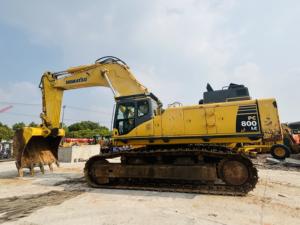Excavatrice sur chenilles Komatsu PC800 de 80 tonnes de bonne qualité utilisée au meilleur prix Caractéristiques du moteur de la pompe EPACE Boîte de vitesse Composants du moteur PLC Core - Product Image 6