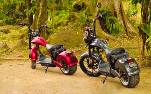 Hecho en China New Energy Bike 4000W <span class=keywords><strong>Electric</strong></span> Citycoco E Scooter Chopper con motocicleta de neumáticos gruesos - Product Image 2