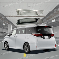 Marchepieds marchepieds latéraux pédales avec lumière LED pour Toyota Alphard Vellfire 40 Crown Lexus LM Van accessoires marchepied