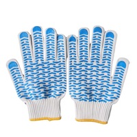 Gants de sécurité polyvalents avec design texturé antidérapant sur les doigts, en nylon
