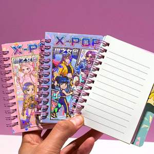 สมุดโน้ตแบบสันห่วงลายการ์ตูน POPHunters 24 เล่ม สำหรับนักเรียน ดีไซน์น่ารัก สีสันสดใส สมุดบันทึกแบบสันห่วง - Product Image 5