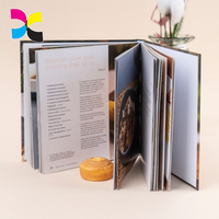 Conception personnalisée Menu de restaurant Livre relié/Livre de recettes Impression