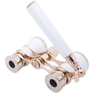 <span class=keywords><strong>Jumelles</strong></span> <span class=keywords><strong>de</strong></span> théâtre rétro antique avec logo personnalisé élégant télescope en métal 3x25 lunettes d'opéra avec poignée - Product Image 4