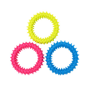 Eco-friendly durevole TPR gomma cane morso giocattolo in forma di osso di moda classica per piccoli animali uso quotidiano - Product Image 2