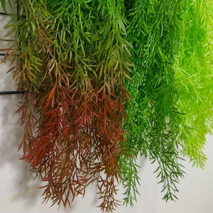 Branches de saule artificielles Yutai 100cm 200cm Décoration murale en plastique pour bureau Plante verte - Product Image 4