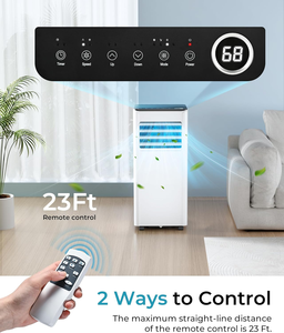 Climatiseurs portables EUHOMY 10 000 <span class=keywords><strong>BTU</strong></span>, climatiseur intelligent avec télécommande, déshumidificateur, ventilateur - Product Image 3