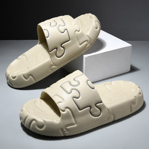 Ciabatte <span class=keywords><strong>da</strong></span> <span class=keywords><strong>uomo</strong></span> in EVA con logo personalizzato, tinta unita, per <span class=keywords><strong>casa</strong></span>, alla moda, ammortizzate, antiscivolo, per bagno, all'ingrosso - Product Image 2