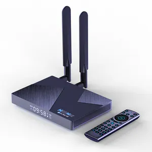 H96 Max V58 1000M Ethernet 8K Android 12 Set Top Box Wifi6 Dual Antenna Rk3588 Tv Box Supports Same Screen
