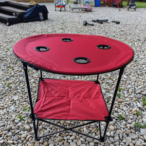 Mesa Plegable Moderna y Ligera para Exteriores Tepu con Doble Almacenamiento y Silla para Uso en Patio, Sillas de <span class=keywords><strong>Playa</strong></span> - Product Image 2