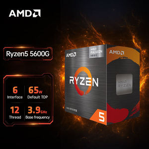 CPU R5 5600G 3.9GHz 6 Core 12 Thread AM4 Games for Desktop Computer Motherboard New Original Box AMD R5 5600G AMD R5 5600G - Product Image 2