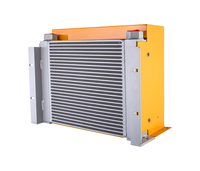 Refroidisseur d'huile hydraulique industriel à haut débit, refroidi par air, pour moissonneuse agricole 200L, chariot élévateur, CNC 380V, ventilateur, radiateur refroidi par air