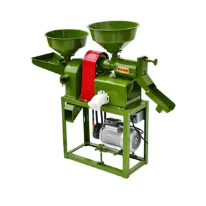 Hạt máy móc chế biến ricemill máy nhỏ tự động kết hợp gạo Mill với động cơ diesel