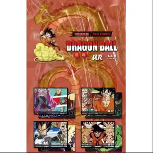 Dragoned of Balls Z Boîte à <span class=keywords><strong>cartes</strong></span> <span class=keywords><strong>DBZ</strong></span> à collectionner pour enfants Goku Dragon Saiyan Playing Game Trading Character Game Card - Product Image 4