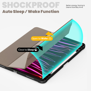 Kinh Doanh Phong Cách Máy Tính Bảng Da Trường Hợp Cho <span class=keywords><strong>iPad</strong></span> <span class=keywords><strong>Pro</strong></span> <span class=keywords><strong>12.9</strong></span> <span class=keywords><strong>Inch</strong></span> 6th/5th /4th/3rd Thế Hệ Phổ Ví Đứng Da Trường Hợp - Product Image 4