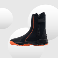 Bottes de plongée professionnelles Sinodiving, imperméables, antidérapantes, élastiques, à semelle épaisse et rigide, adhésives à froid, équipement de plongée pour plongeurs