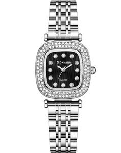 Montre pour femme Sentiment haut de gamme Ciel étoilé Style français Montre de luxe légère avec bracelet en acier - Product Image 2