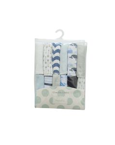 Lot <span class=keywords><strong>de</strong></span> 12 serviettes douces carrées pour la salive et le sueur, assortiment aléatoire <span class=keywords><strong>de</strong></span> serviettes <span class=keywords><strong>de</strong></span> <span class=keywords><strong>bain</strong></span> en coton en forme <span class=keywords><strong>de</strong></span> fleur pour bébés garçons et filles, soins pour bébés en voiture - Grande Vente - Product Image 6