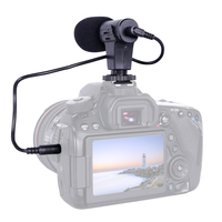Microphone hautement omnidirectionnel stéréo de poche léger et portable pour Smartphone DSLR caméras d'action diffusion en direct