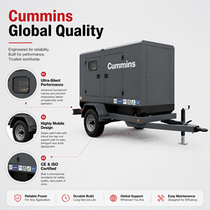 Generador Diésel Insonorizado Cummins Weichai Yuchai Ricardo Kofo a Precio Económico, 20kva 30kva 50kva 80kva 100kva, Generador Silencioso - Product Image 5