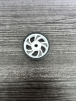 Roue de rechange universelle professionnelle de luxe robuste et portable à double rotation 360° en métal pour valise de voyage 2025