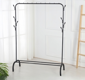 Janko Bán buôn giá quần áo Giá Kim Loại hiển thị giá may mặc với đôi Bên Móc - Product Image 2