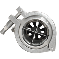 Débitmètre hydraulique à turbine à cône 4-20 mA pour carburant, capteur de débitmètre à turbine liquide, transmetteur