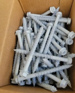 Tête HeX 1/4X2- 3/4 Blanc Bleu Tapcon Foret Béton Ancrage Béton Maçonnerie Vis Ancrage Blanc - Product Image 3