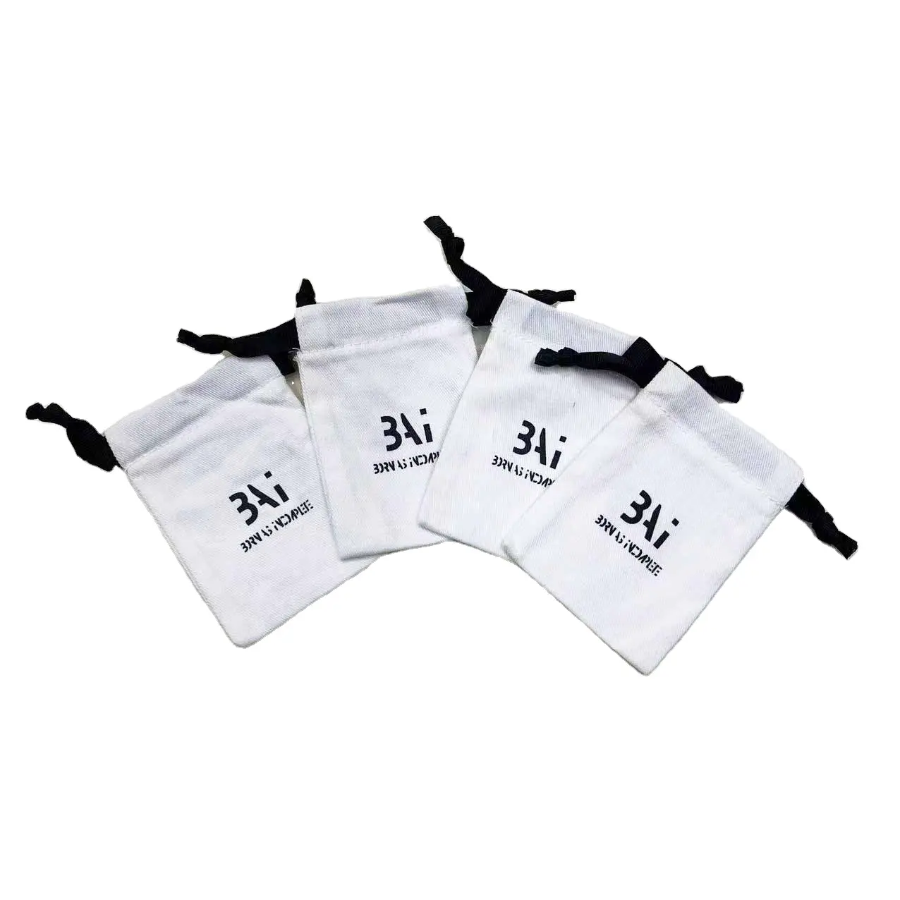 Direto Fabricante Atacado Plain Eco Friendly Bags Logotipo personalizado impresso lona algodão musselina Drawstring Bag