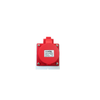 Prises et fiches murales industrielles HFE 380V 16A 3p+n+e IP44 (norme IEC 60309-1-2) 5 broches