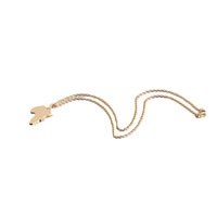 Collier Hip Hop Carte d'Afrique en Acier Inoxydable Vierge, Pendentif Carte d'Afrique Gravée avec Nom