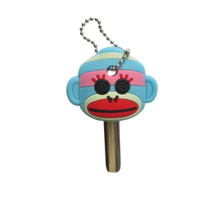 Nuevo diseño <span class=keywords><strong>de</strong></span> alta calidad bicicleta <span class=keywords><strong>de</strong></span> dibujos animados mono azul forma clave - Product Image 1