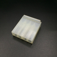 Connecteurs de faisceau de câbles en plastique à 4 trous pour usage automobile et PCB, fiches femelles, pas de 6,7 mm, 3191-4R