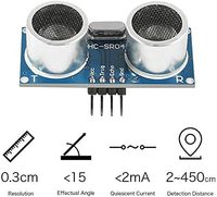AISMARTLINK Smart Lora XBee Zigbee Robot domestique 4pin Capteur de mesure de distance 5V HC-SR04 Capteur à ultrasons Module de distance