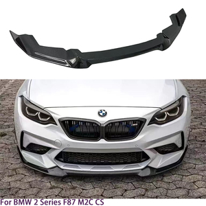 ลิ้นหน้าคาร์บอนไฟเบอร์ทรง CS สำหรับรถยนต์ BMW ซีรีส์ 2 รุ่น F22 Coupe/F23 Convertible/M2 F87 ปี 2014-2020 - Product Image 2