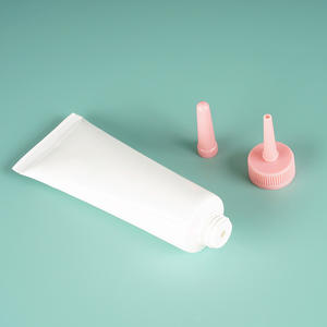 Tubo di Imballaggio in Plastica Personalizzato con Beccuccio Lungo per Crema Occhi - Logo Serigrafato per Unguenti e Medicinali - Product Image 5