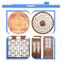 Laser parfait usine directe broche à bois étiquette acrylique MDF PVC CNC routeur 6090 taille de travail gravure coupe Machines