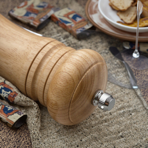 Juego de Molinillos Manuales de Sal y Pimienta de 6 Pulgadas, Botella de Madera Sólida <span class=keywords><strong>para</strong></span> Especias Recién Molidas, <span class=keywords><strong>para</strong></span> Uso en el Hogar, Cocina y Restaurante - Product Image 5