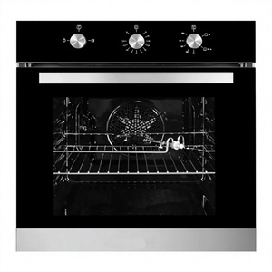 <span class=keywords><strong>Horno</strong></span> empotrado de <span class=keywords><strong>gas</strong></span> y eléctrico de 60 cm con superficie de cocción de esmalte de fácil limpieza, 71L, encendido automático único, puerta doble de vidrio templado - Product Image 2