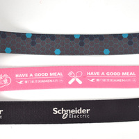1.5 pouces doux personnalisé imprimé Jacquard bande de couture bande élastique ceintures pour sous-vêtements Boxer