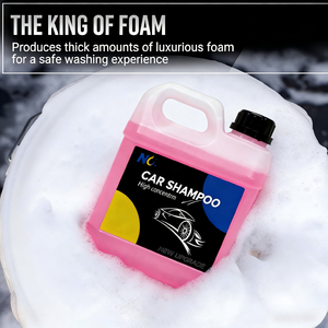 Shampoo pour voiture multifonction concentré sans résidus, écologique, faible odeur, rose/bleu, 1L OEM/OEDM - Product Image 5