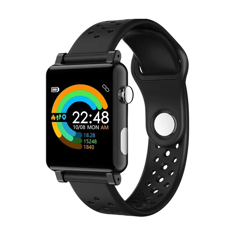 Smartwatch b71 ecg para homens e mulheres, smartwatch com monitor cardíaco, de pressão arterial, pedômetro, chamada e <span class=keywords><strong>sms</strong></span>, lembrete para ios e android