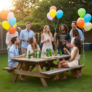 Liste de contrôle pour les anniversaires : Faire 40 ans, boire de la bière, t-shirt à manches longues - Product Image 1
