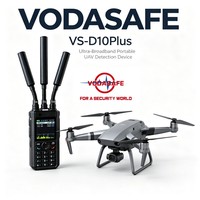 Détecteur de drones professionnel pour le contrôle aérien de Shenzhen Vodasafe – Scanner UAV portable longue portée